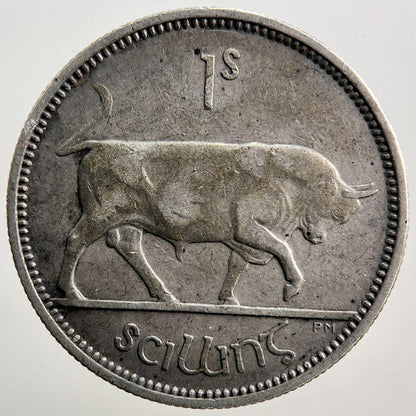 1939 Irish Shilling Silver Coin | Very High Grade | a3833