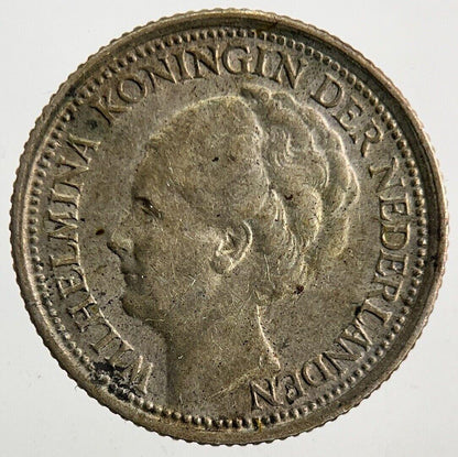 1939 Netherlands 10 Cents Silver Coin | Fine Collectable Grade
