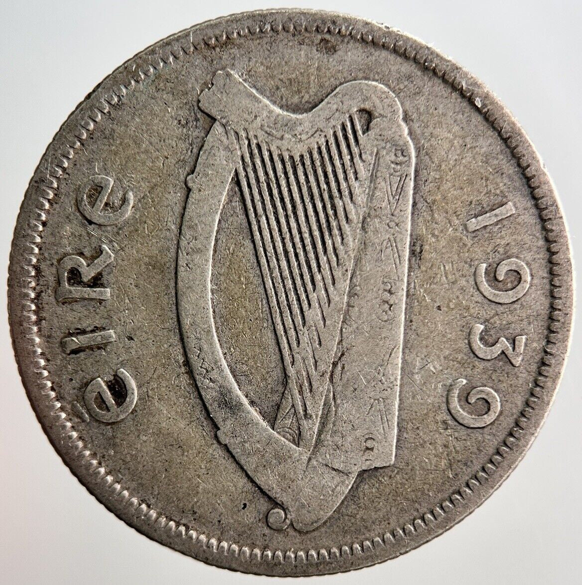 1939 Irish 2 Shillings Florin 2s Silver Coin | Collectable Grade | a3206