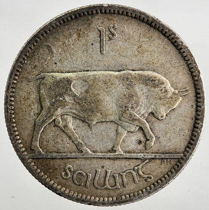 1939 Irish Shilling Silver Coin | Fine Collectable Grade