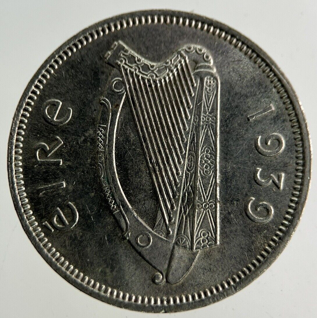 1939 Irish Sixpence Coin | Very High Grade