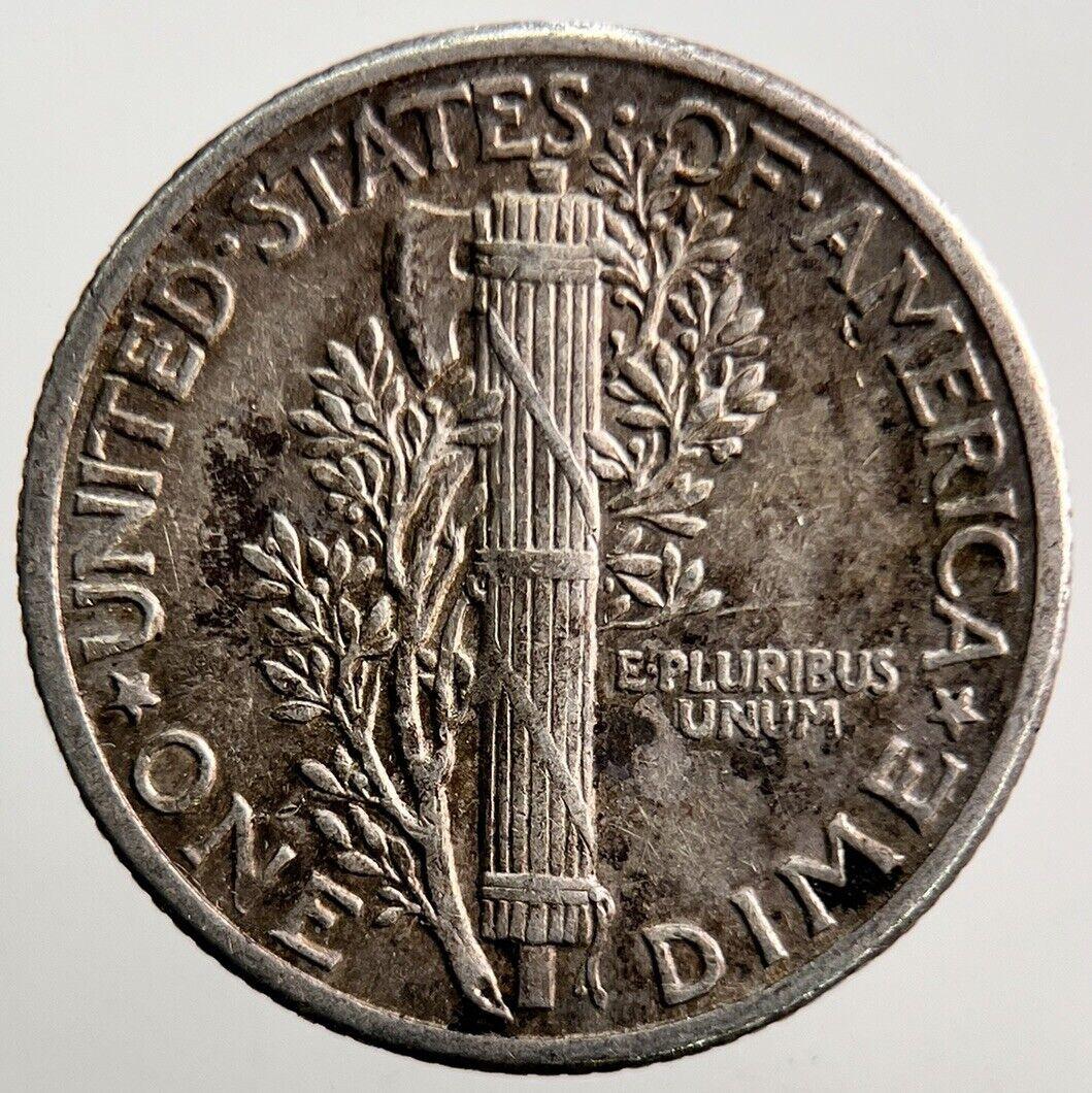 1939 US USA Mercury Dime Silver Coin | Fine Collectable Grade | a3734