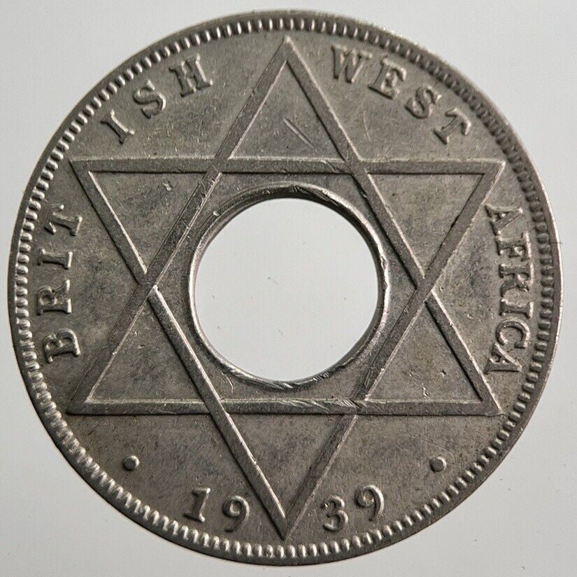 1939 West Africa 1/10 1 One Tenth Of A Penny Coin | Very High Grade | a7566