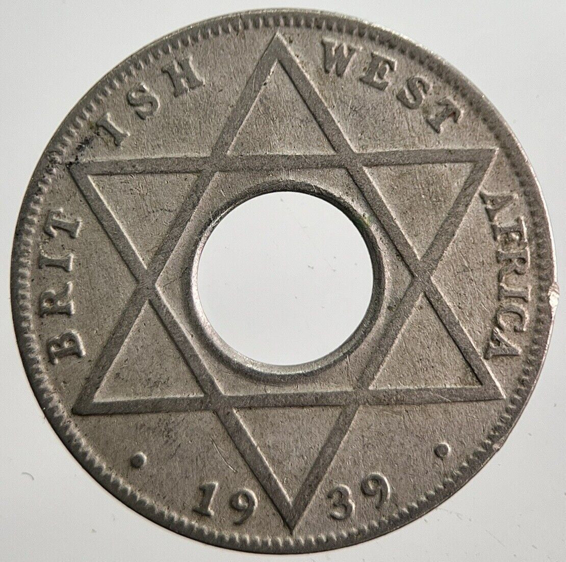 1939 West Africa 1/10 1 One Tenth Of A Penny Coin | Collectable Grade | a7572