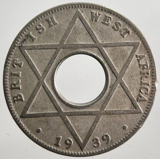 1939 West Africa 1/10 1 One Tenth Of A Penny Coin | Collectable Grade | a7572