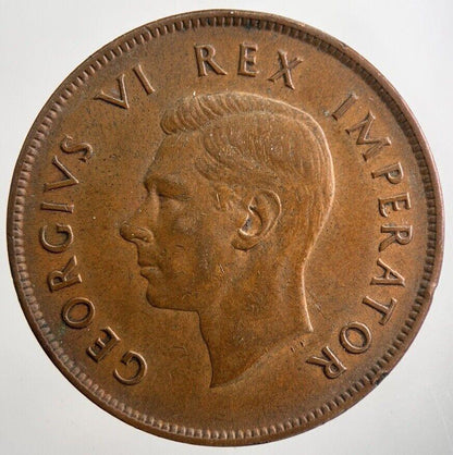 1939 South Africa Penny Coin | Very High Grade | a7990