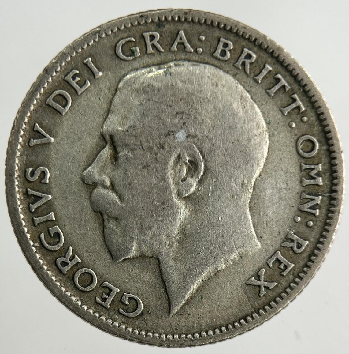 1922 George V Sixpence Silver Coin | Fine Collectable Grade