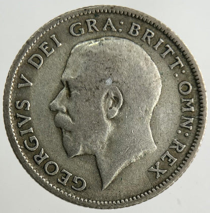 1922 George V Sixpence Silver Coin | Fine Collectable Grade