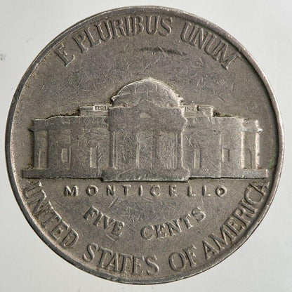 1939 US USA Jefferson Nickel 5 Cents Coin | Fine Collectable Grade