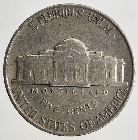 1939 US USA Jefferson Nickel 5 Cents Coin | Fine Collectable Grade