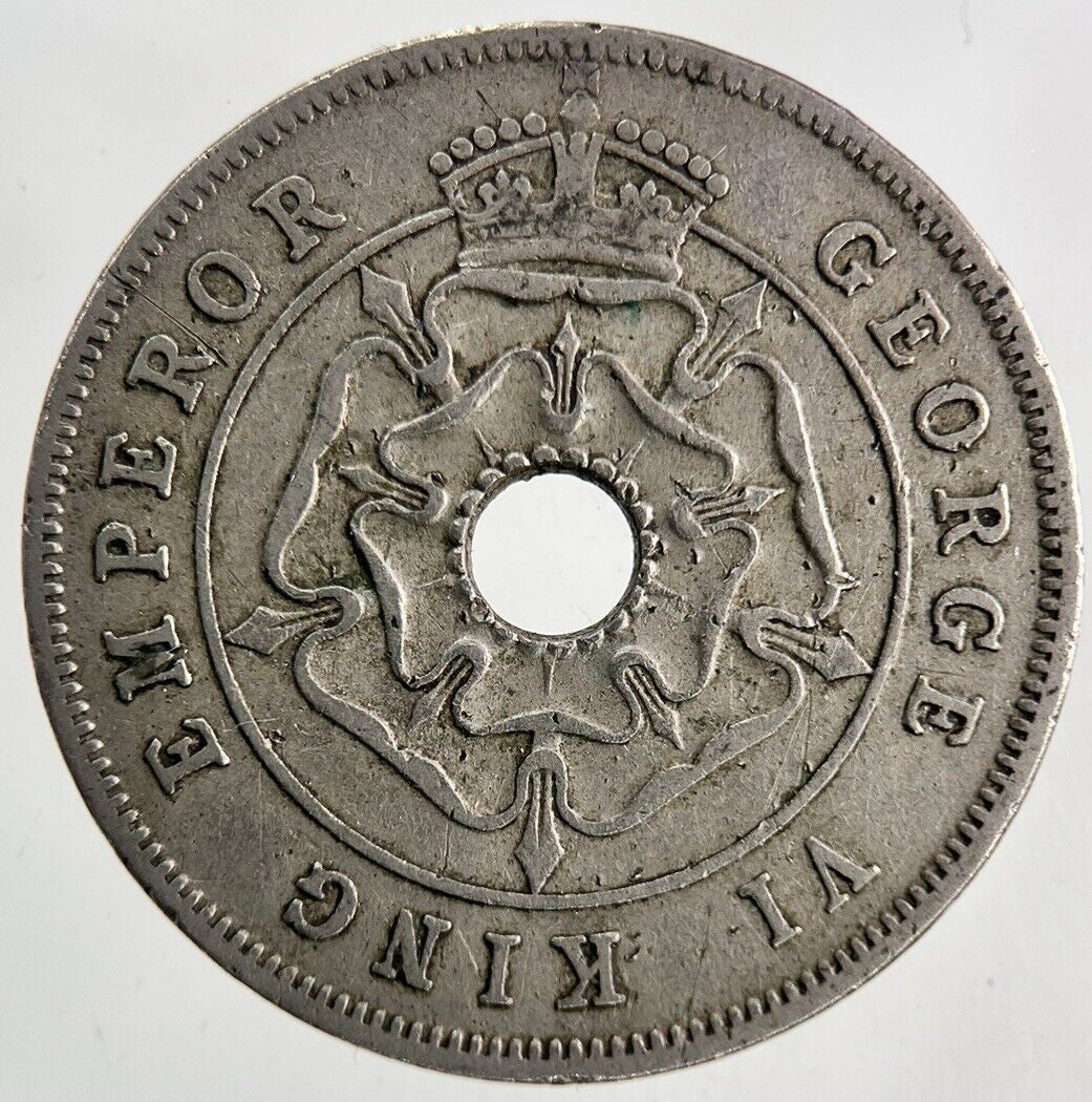 1939 Southern Rhodesia Africa One Penny Coin | Fine Collectable Grade