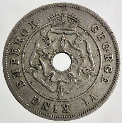 1939 Southern Rhodesia Africa One Penny Coin | Fine Collectable Grade