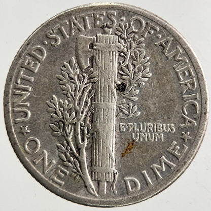 1939 US USA Mercury Dime Silver Coin | Fine Collectable Grade