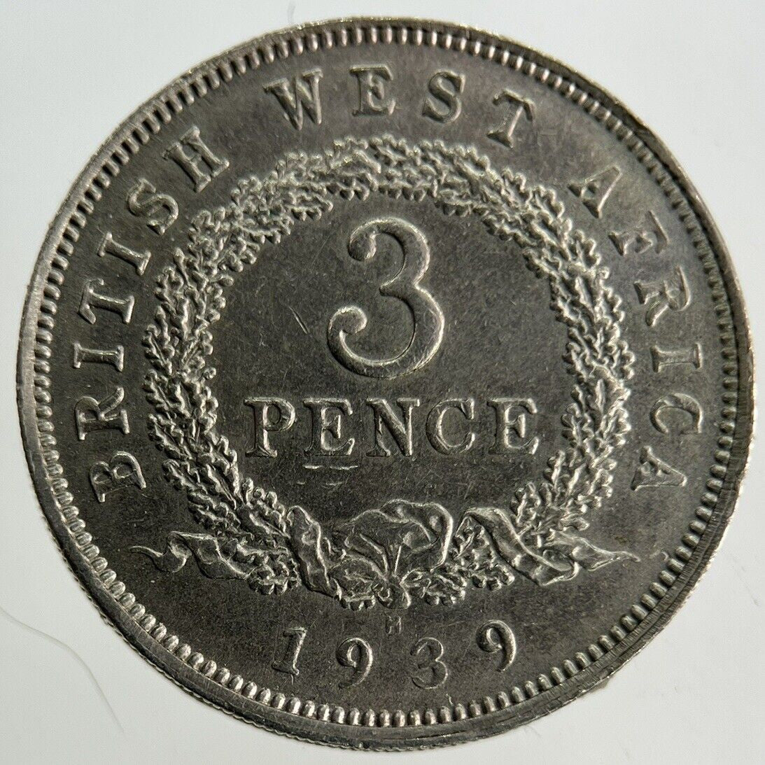 1939 West Africa Threepence 3 Pence Coin | Very High Grade