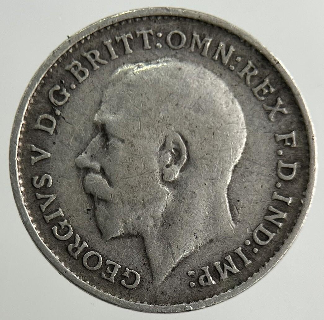 1911 George V Threepence Silver Coin | Collectable Grade
