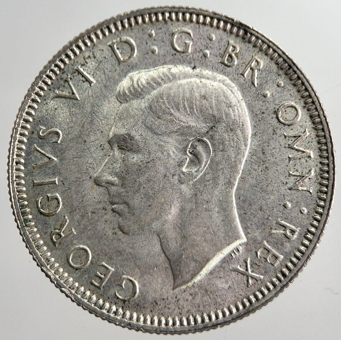 1940 George VI British Shilling Silver Coin | Very High Grade | a8246