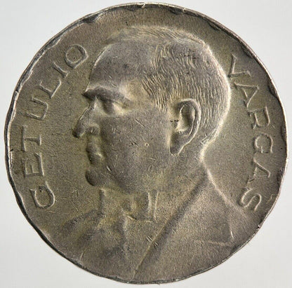 1940 Brazil 300 Reis Coin | Very High Grade