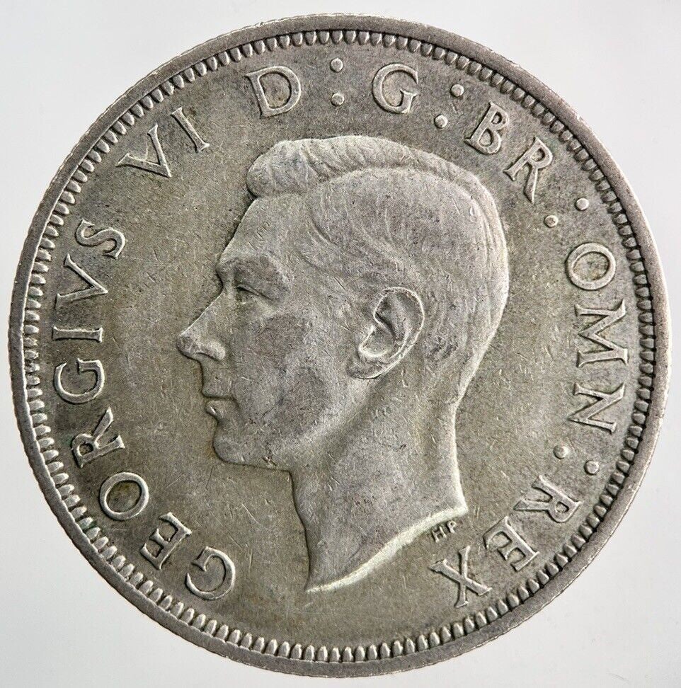 1940 George VI Half-Crown Silver Coin | Fine Collectable Grade