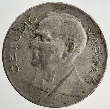 1940 Brazil 100 Reis Coin | Fine Collectable Grade