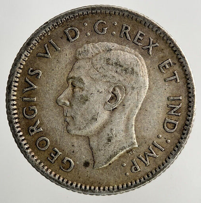 1940 Canada 10 Cents Silver Coin | Fine Collectable Grade