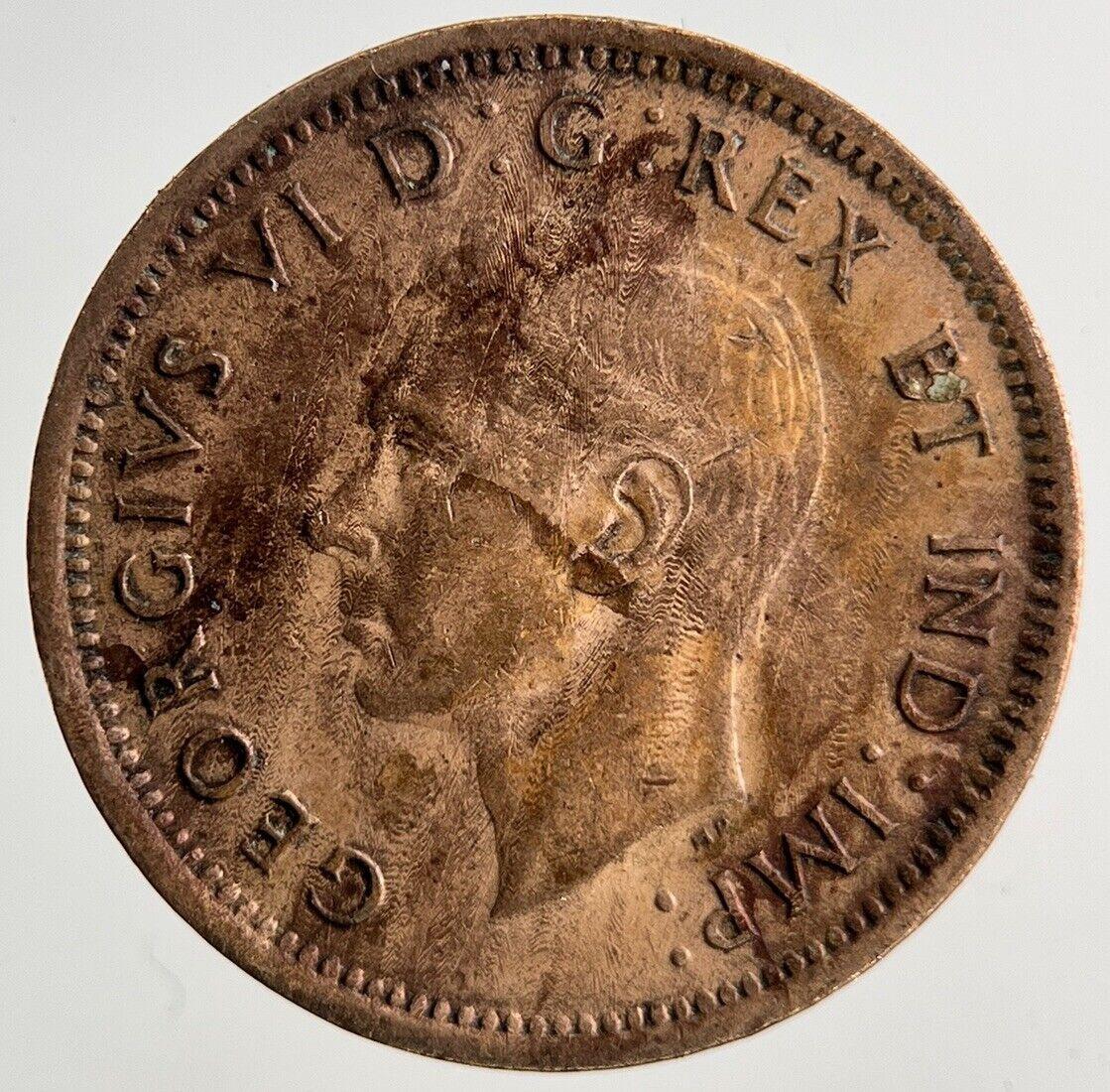 1940 Canada 1 Cent Coin | Fine Collectable Grade