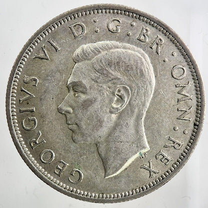 1940 George VI Half-Crown Silver Coin | Fine Collectable Grade