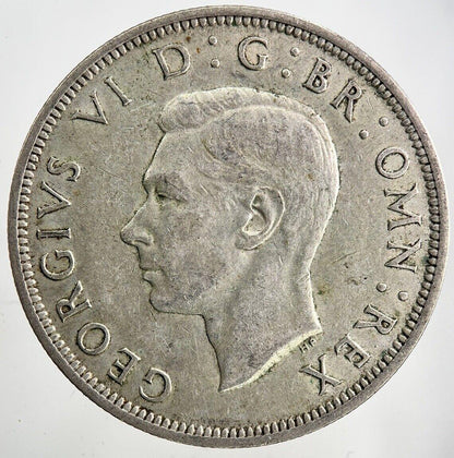 1940 George VI Half-Crown Silver Coin | Fine Collectable Grade