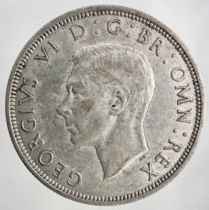 1940 George VI Half-Crown Silver Coin | Fine Collectable Grade