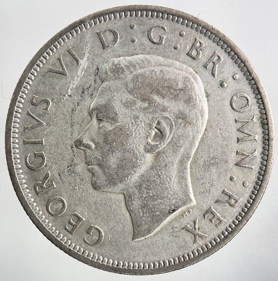 1940 George VI Half-Crown Silver Coin | Fine Collectable Grade