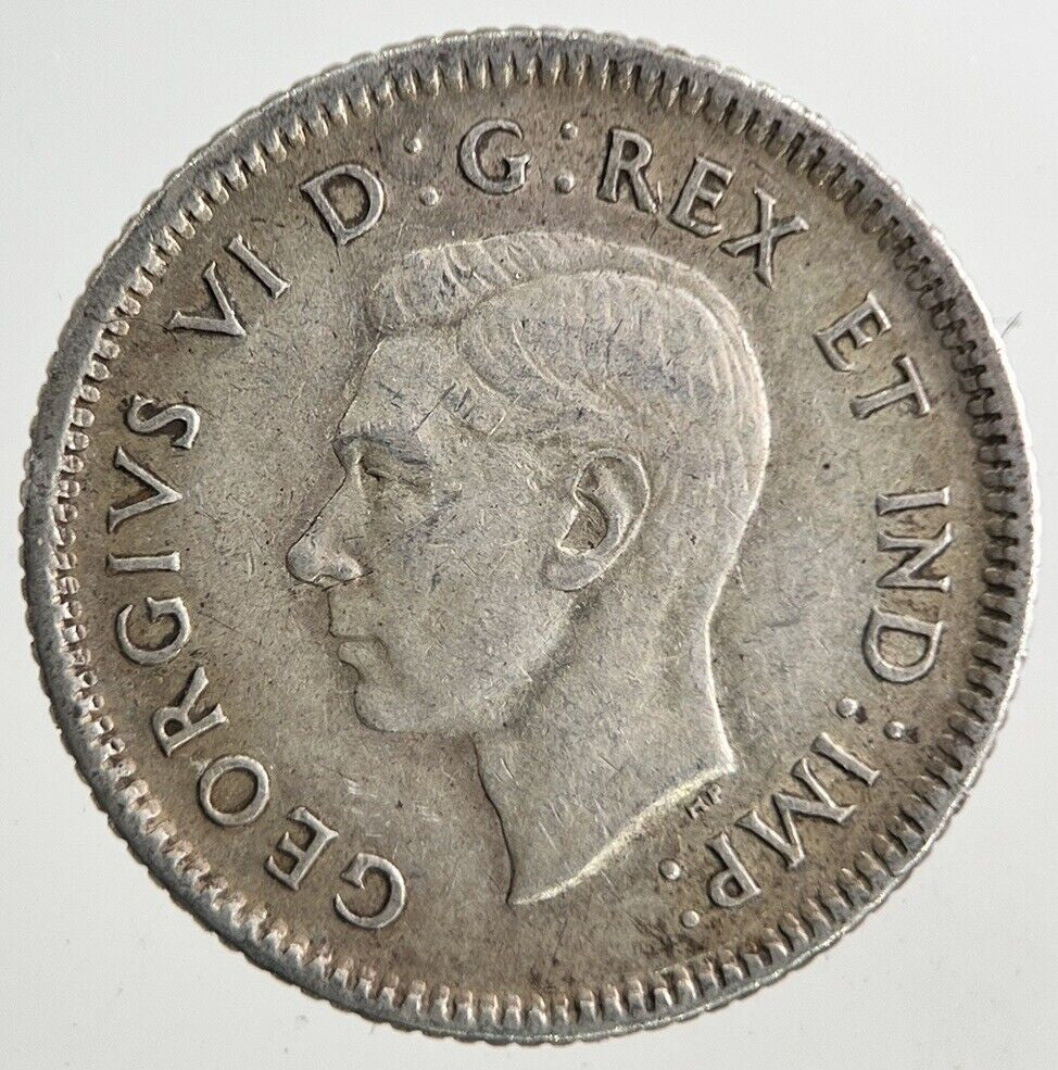 1940 Canada 10 Cents Silver Coin | Very High Grade