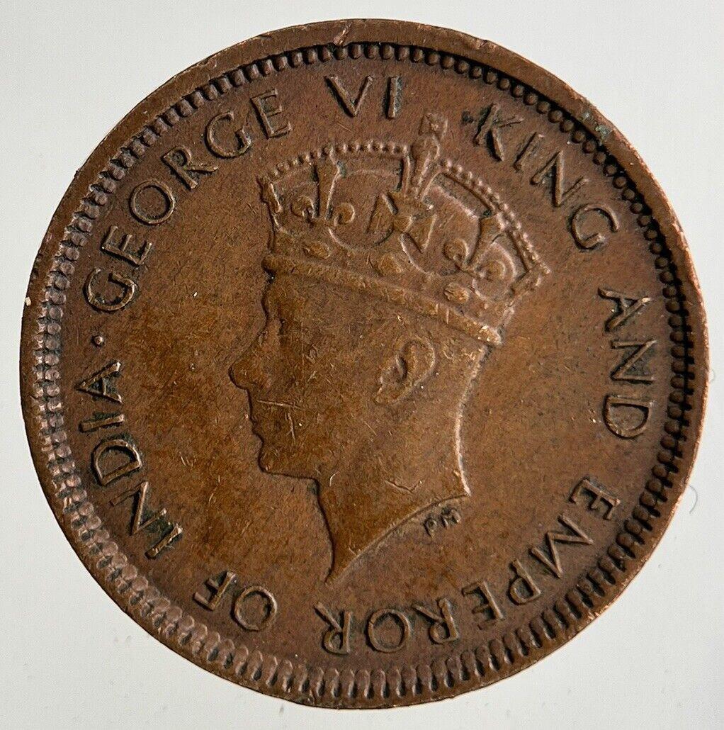 1940 Ceylon 1/2 Half Cent Coin | Very High Grade