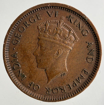 1940 Ceylon 1/2 Half Cent Coin | Very High Grade