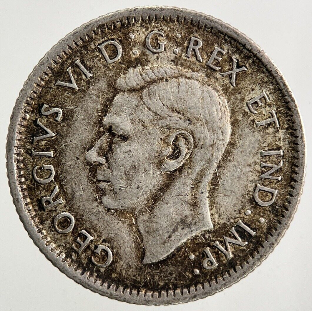 1940 Canada 10 Cents Silver Coin | Fine Collectable Grade