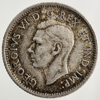 1940 Canada 10 Cents Silver Coin | Fine Collectable Grade