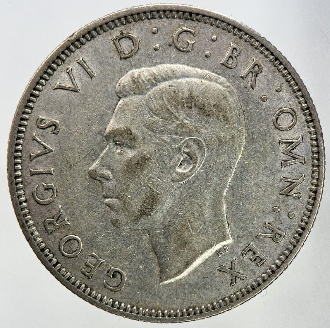1940 George VI Florin Silver Coin | Very High Grade