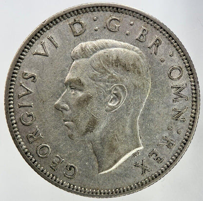 1940 George VI Florin Silver Coin | Very High Grade