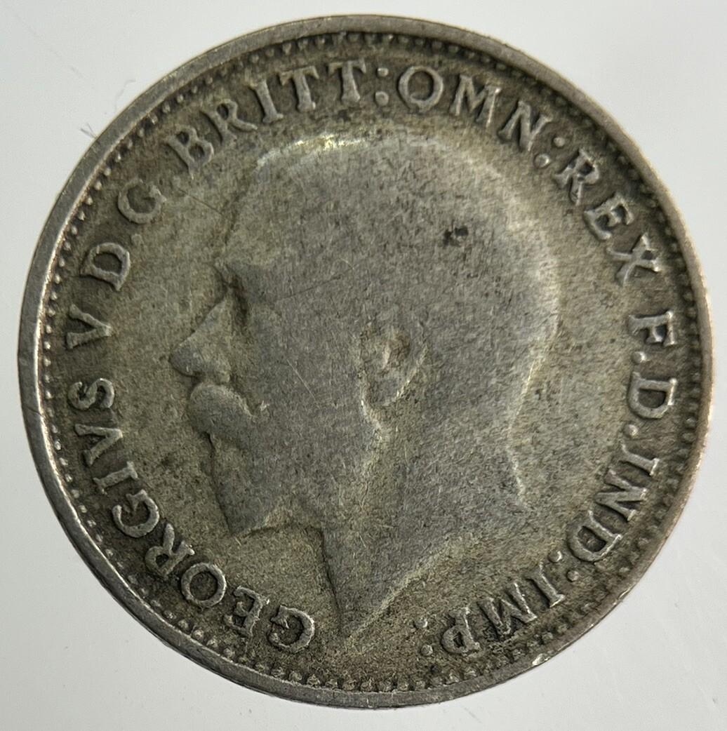 1921 George V Threepence Silver Coin | Collectable Grade