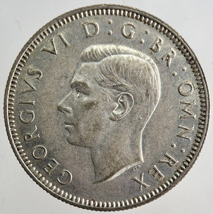 1940 George VI One Shilling Silver Coin | Very High Grade | a8166