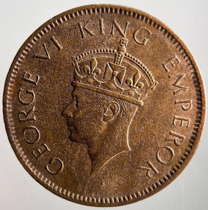 1940 India Quarter 1/4 Anna Coin | Very High Grade | a4122