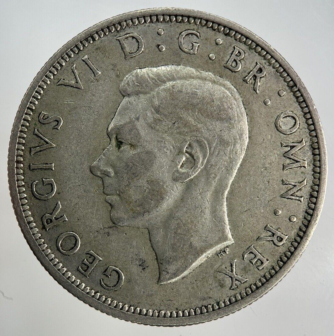 1940 George VI Half-Crown Silver Coin | Fine Collectable Grade