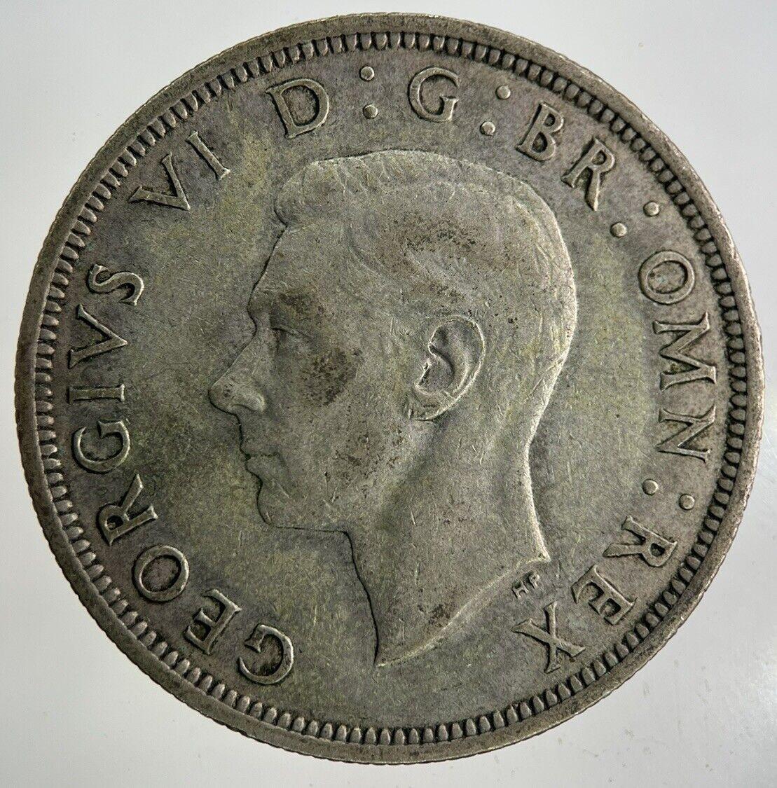 1940 George VI Half-Crown Silver Coin | Fine Collectable Grade