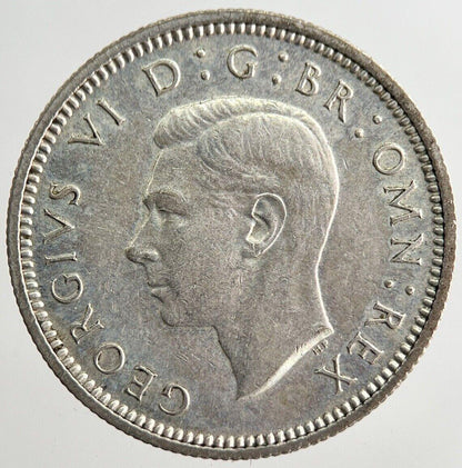 1940 George VI Sixpence Silver Coin | Very High Grade | a8151