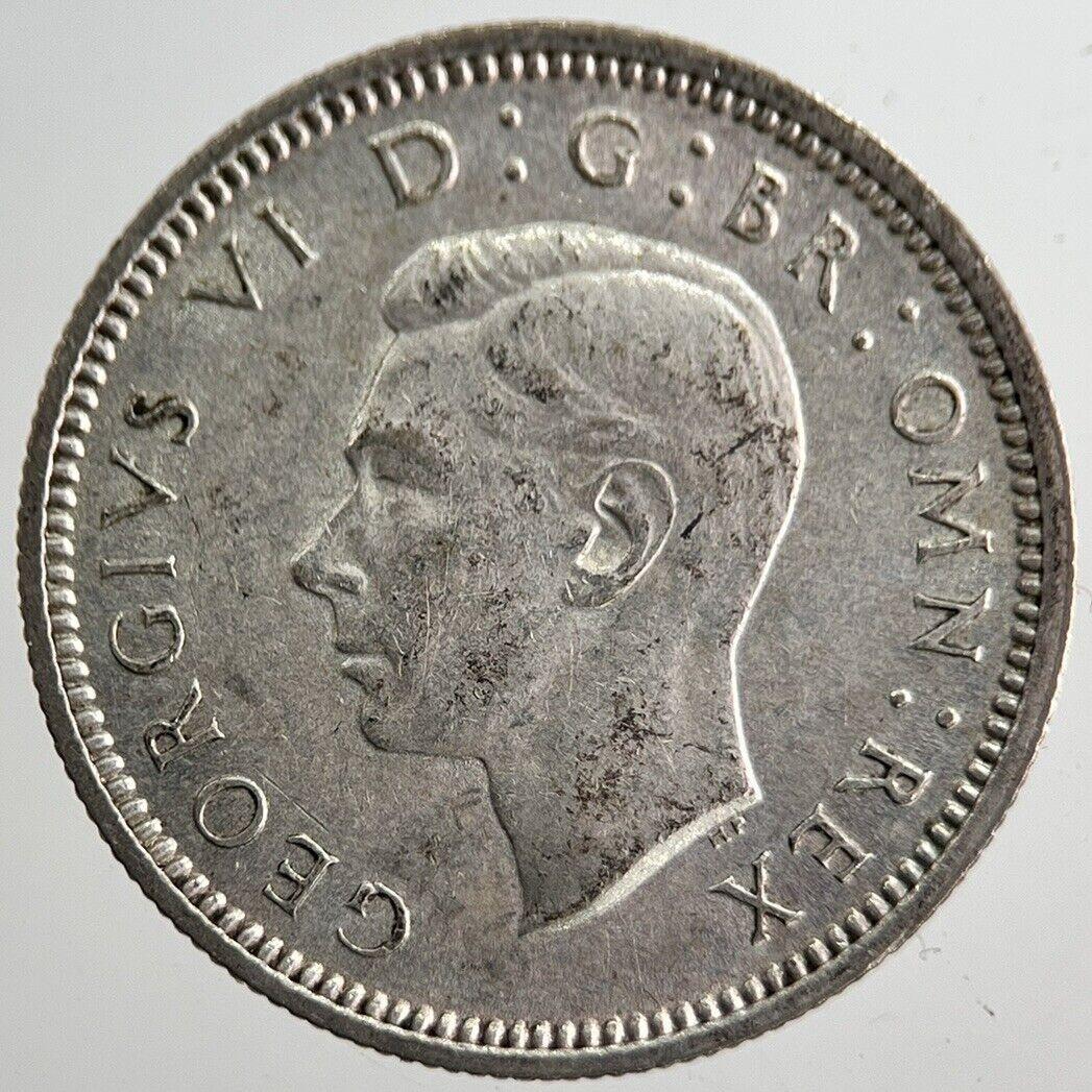 1940 George VI Sixpence Silver Coin | Very High Grade | a8266