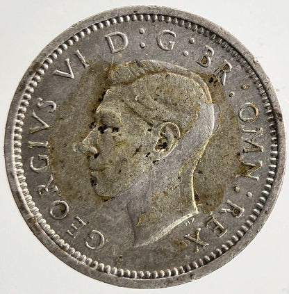 1940 George VI Threepence Silver Coin | Fine Collectable Grade
