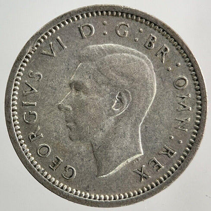 1940 George VI Threepence Silver Coin | Fine Collectable Grade