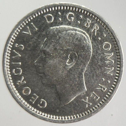 1940 George VI Threepence Silver Coin | Fine Collectable Grade | a4271