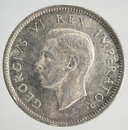 1940 South Africa Sixpence Coin | Very High Grade | a1970