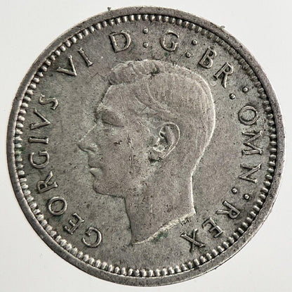 1940 George VI Threepence Silver Coin | Fine Collectable Grade