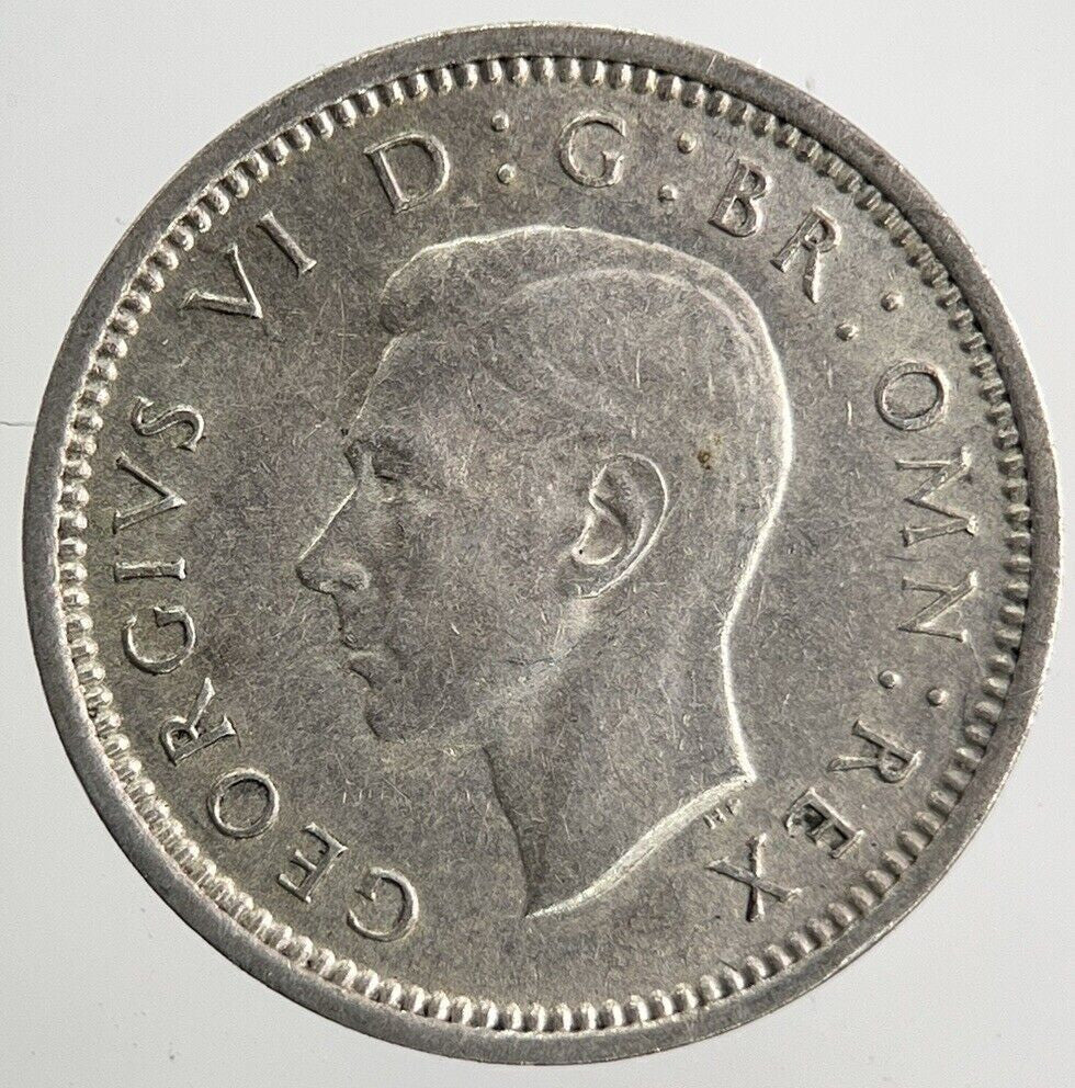 1940 George VI Threepence Silver Coin | Fine Collectable Grade