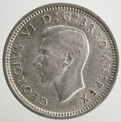 1940 George VI Threepence Silver Coin | Fine Collectable Grade